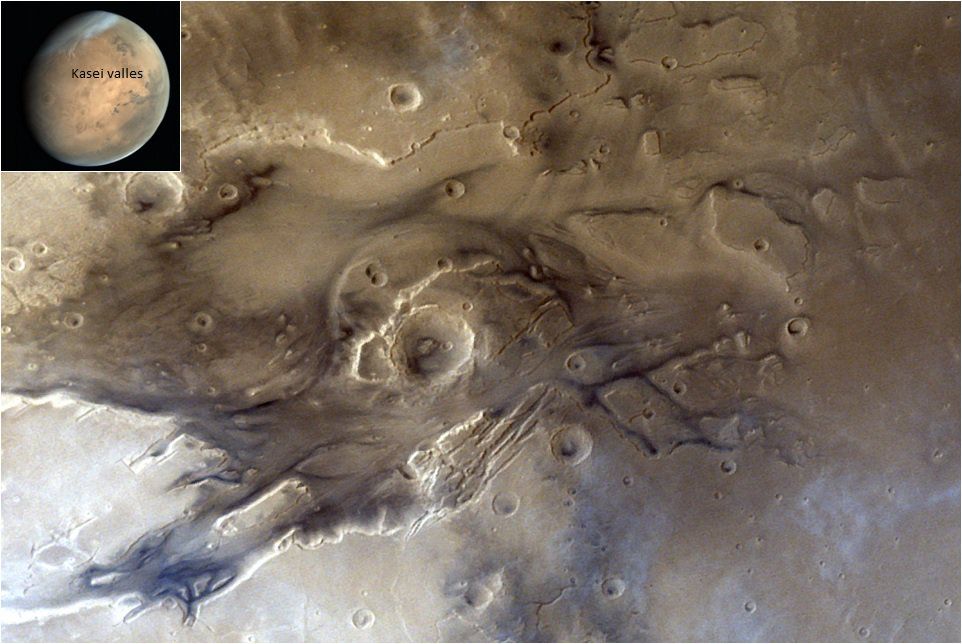 Снимка на Марс от мисията на Индия