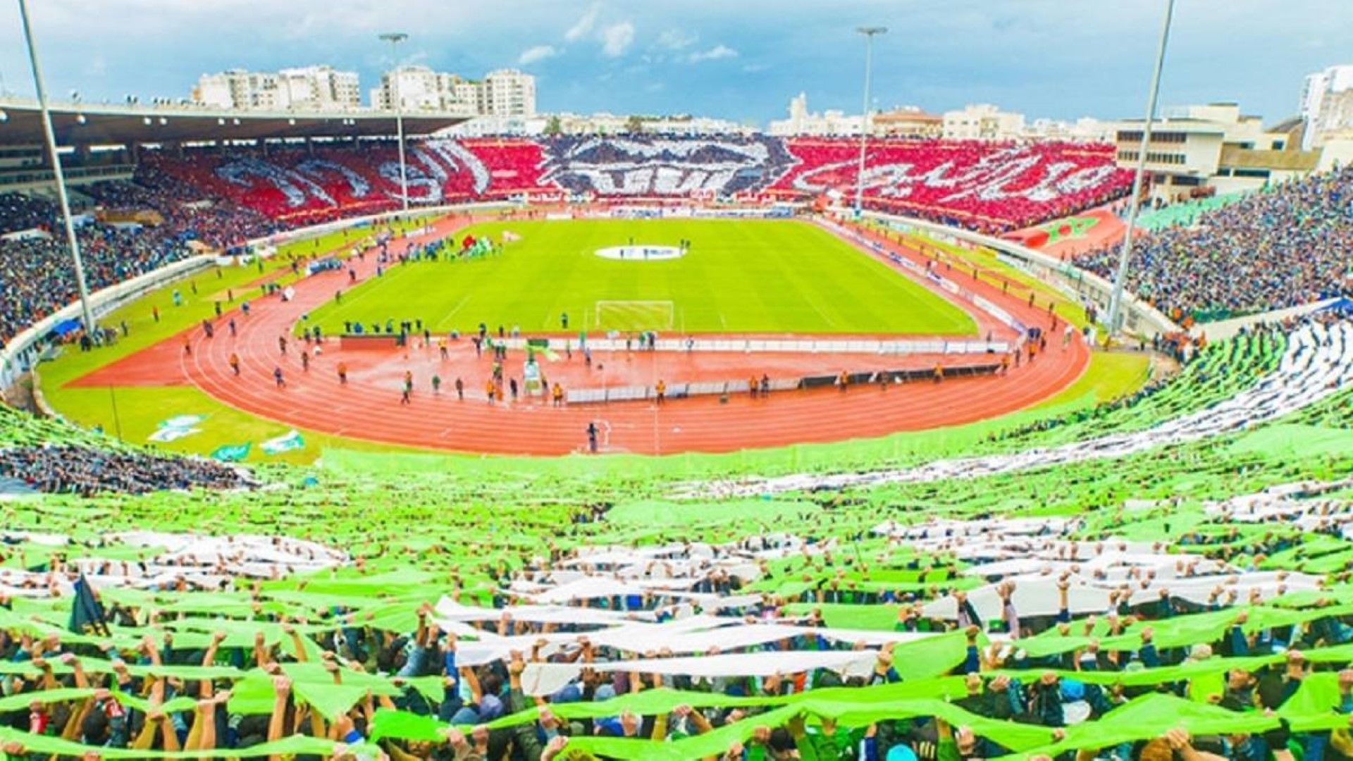 Уидад - Раджа. Дербито на град Казабланка в Мароко е едно от най-големите зрелища във футбола.