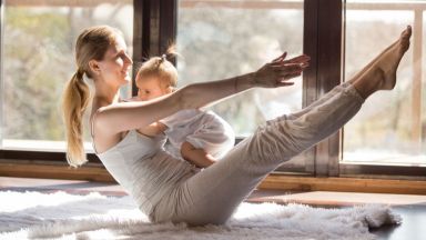 5 упражнения за стягане на корема след раждане