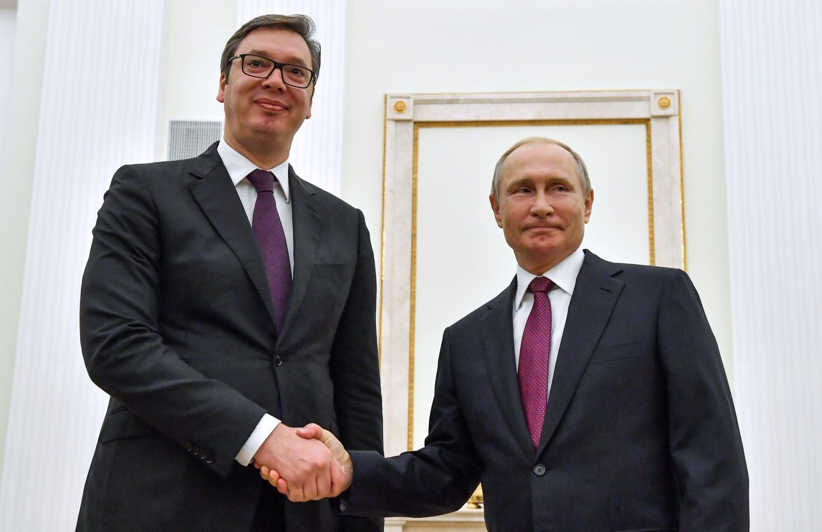 Миналата година Александър Вучич се срещна с Владимир Путин в Кремъл
