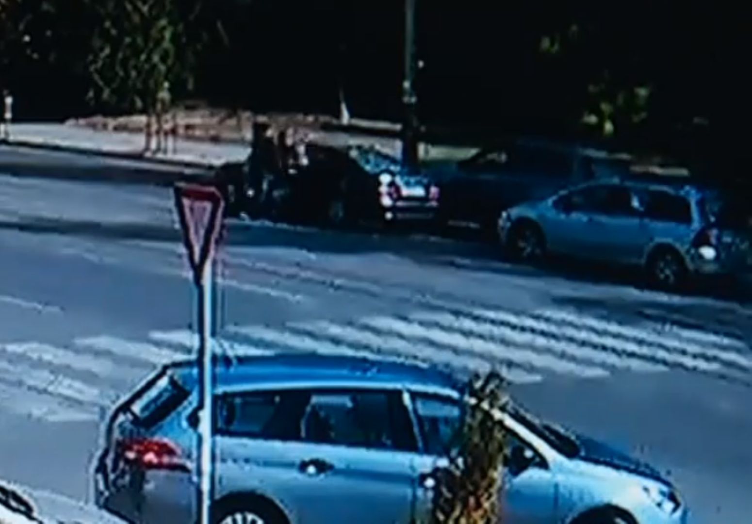 Видеокамера е запечатала инцидента