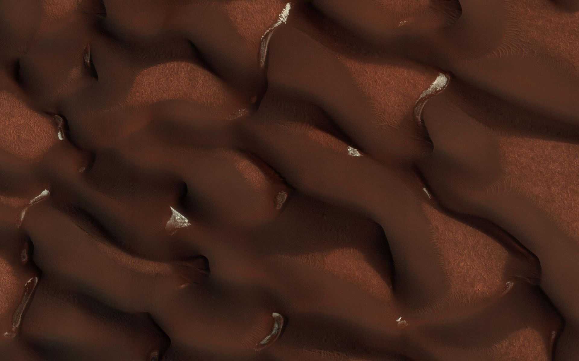 Сателитна снимка на Марс
