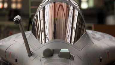 Френски изтребител тества ракета с ядрена глава