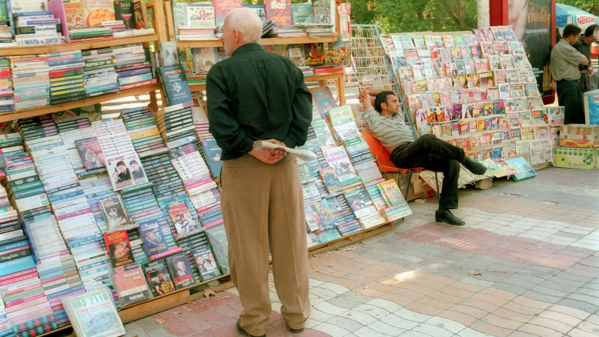 Обстановката в класните стаи на 76 о училище в казахстанската столица