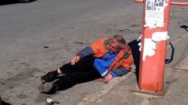 Пиян стряска колите в "Люлин"