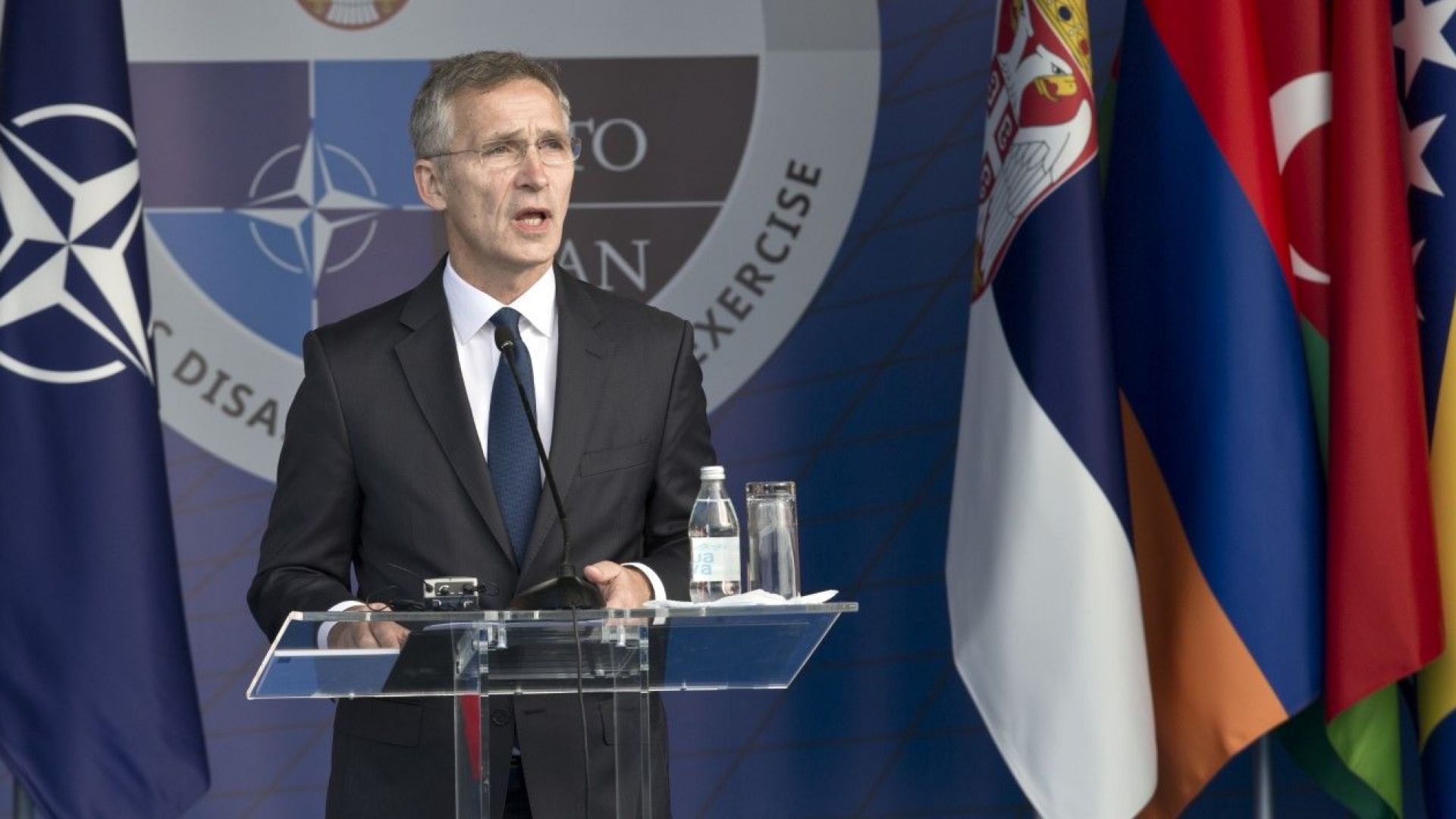 Сръбският президент Александър Вучич заяви днес, че бомбардировките над бивша