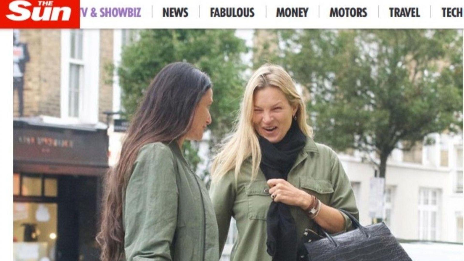 Деми Мур и Кейт Мос на шопинг заедно в Лондон