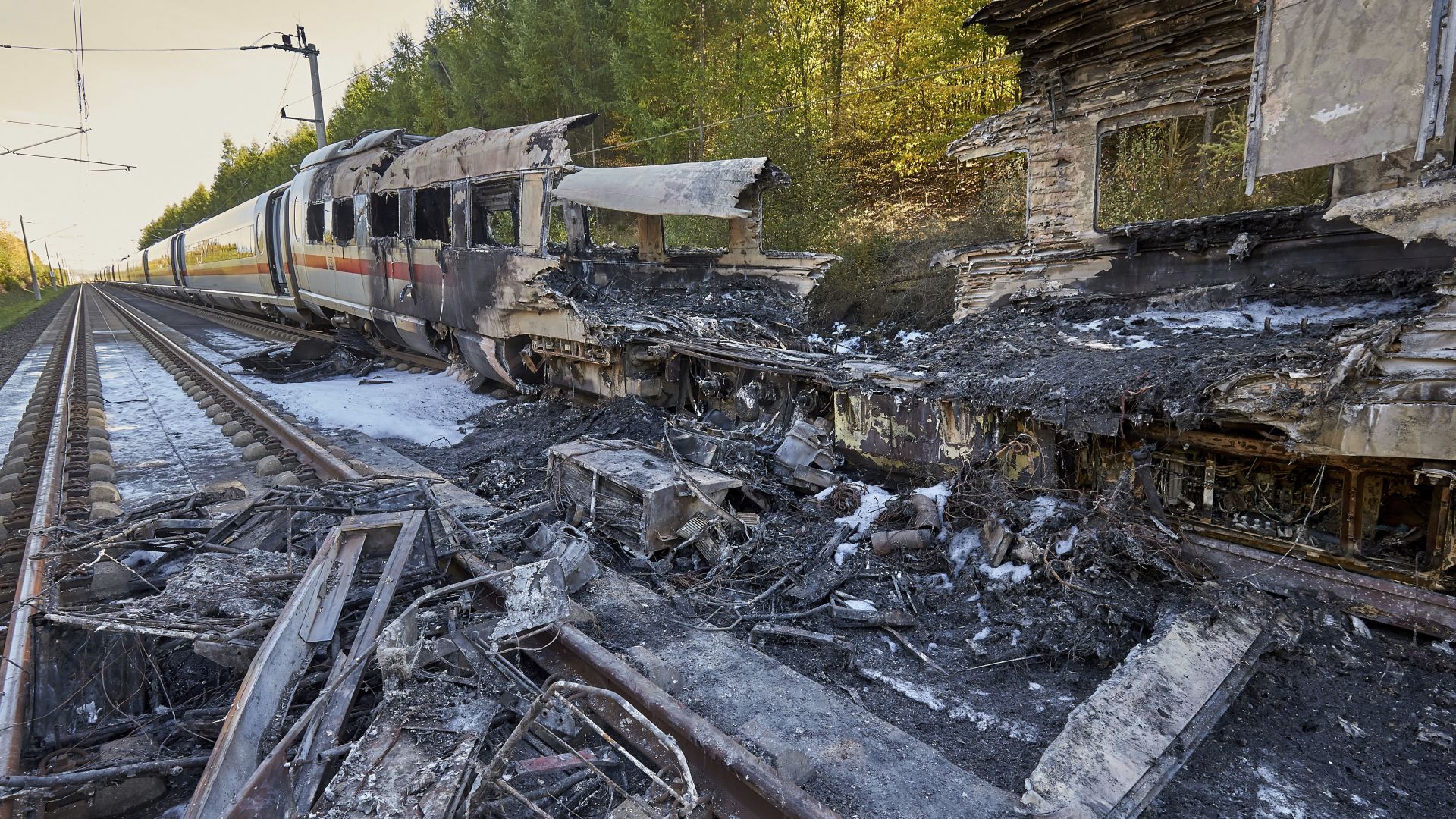 Пожар избухна днес във високоскоростен влак от Кьолн за Мюнхен