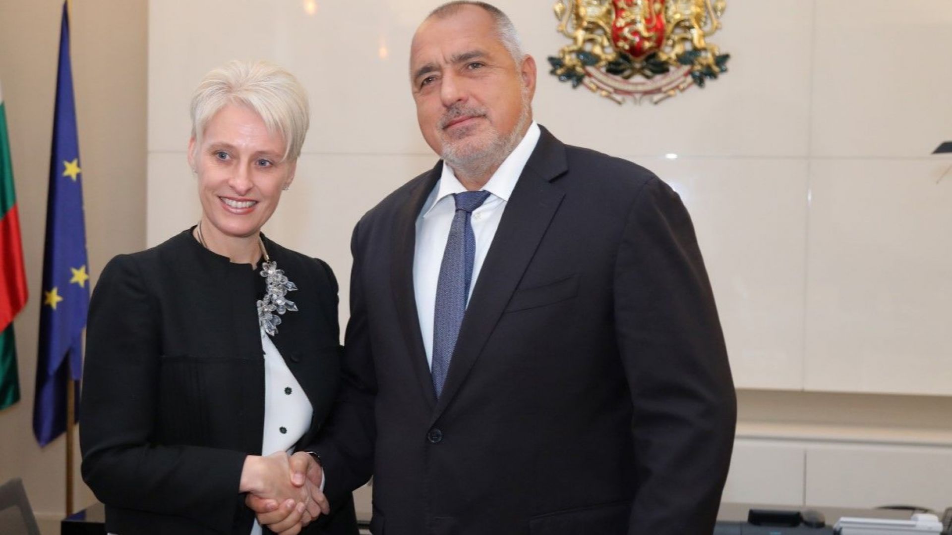 Министър председателят Бойко Борисов се срещна с посланика на Великобритания Ема