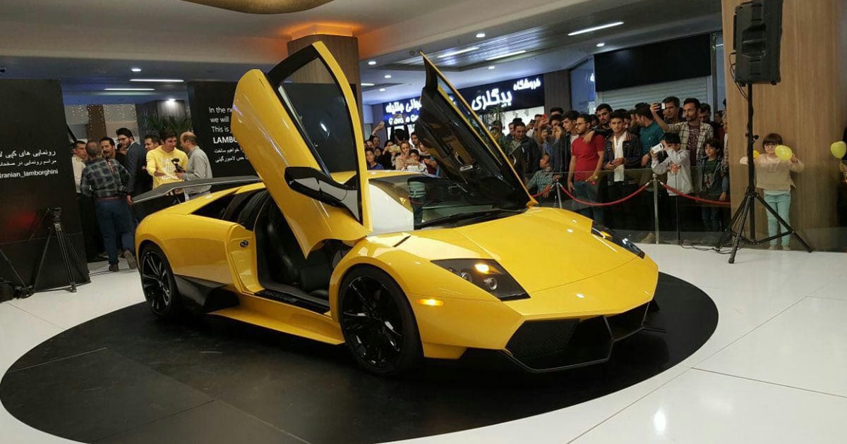 Иранци представиха копие на Lamborghini Murcielagо (видео)