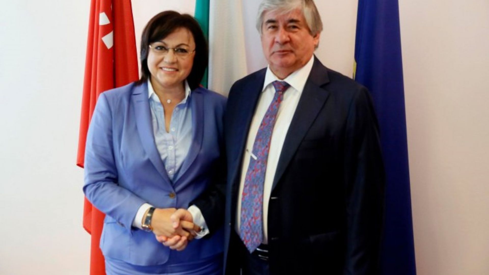 Нинова обсъди с руския посланик България да е мост между Москва и ЕС