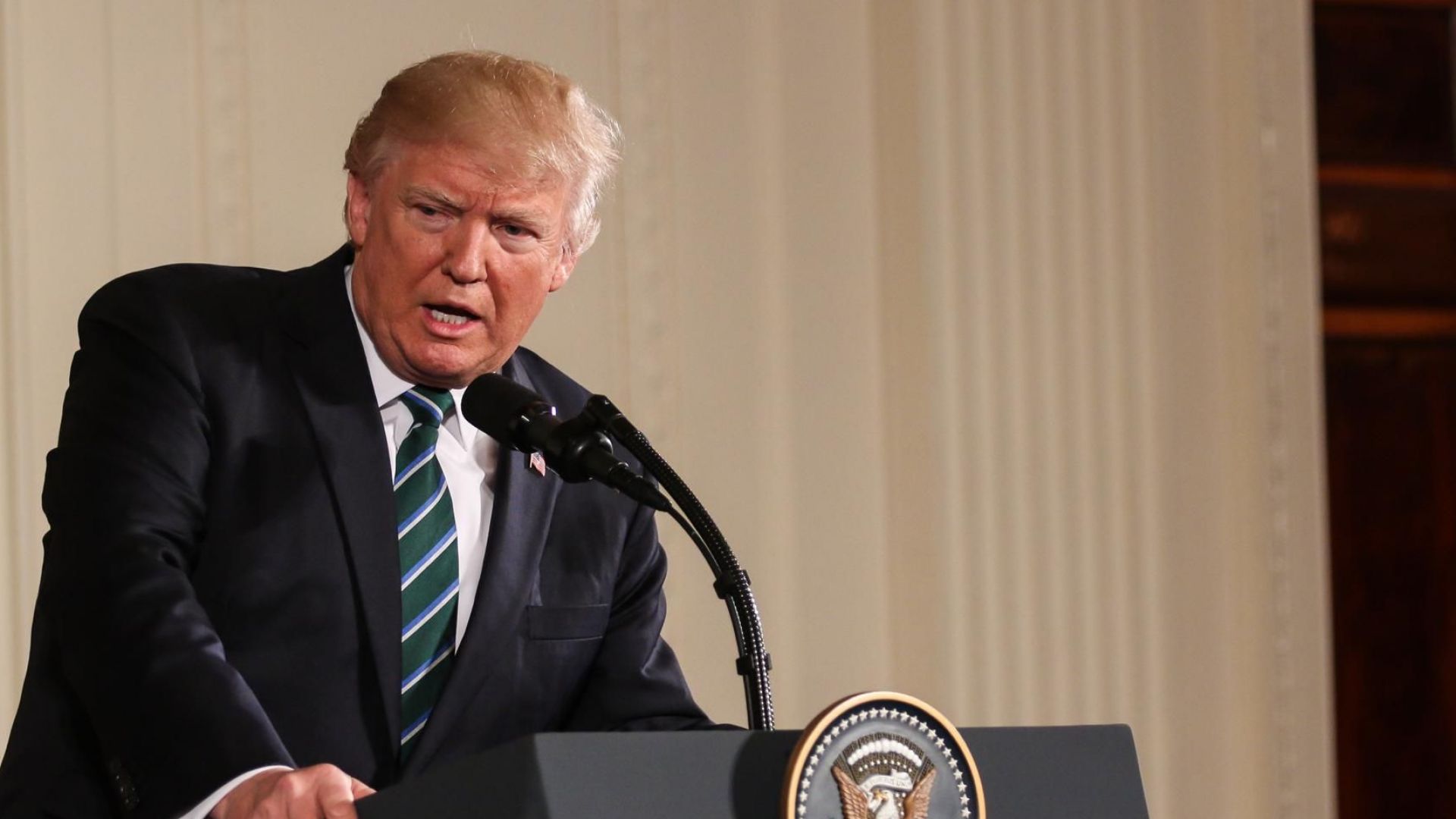 Президентът на САЩ Доналд Тръмп заяви че ще изтегли своята