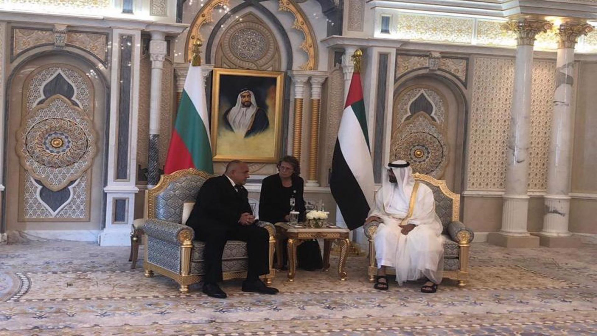Министър председателят Бойко Борисов се срещна днес в Абу Даби