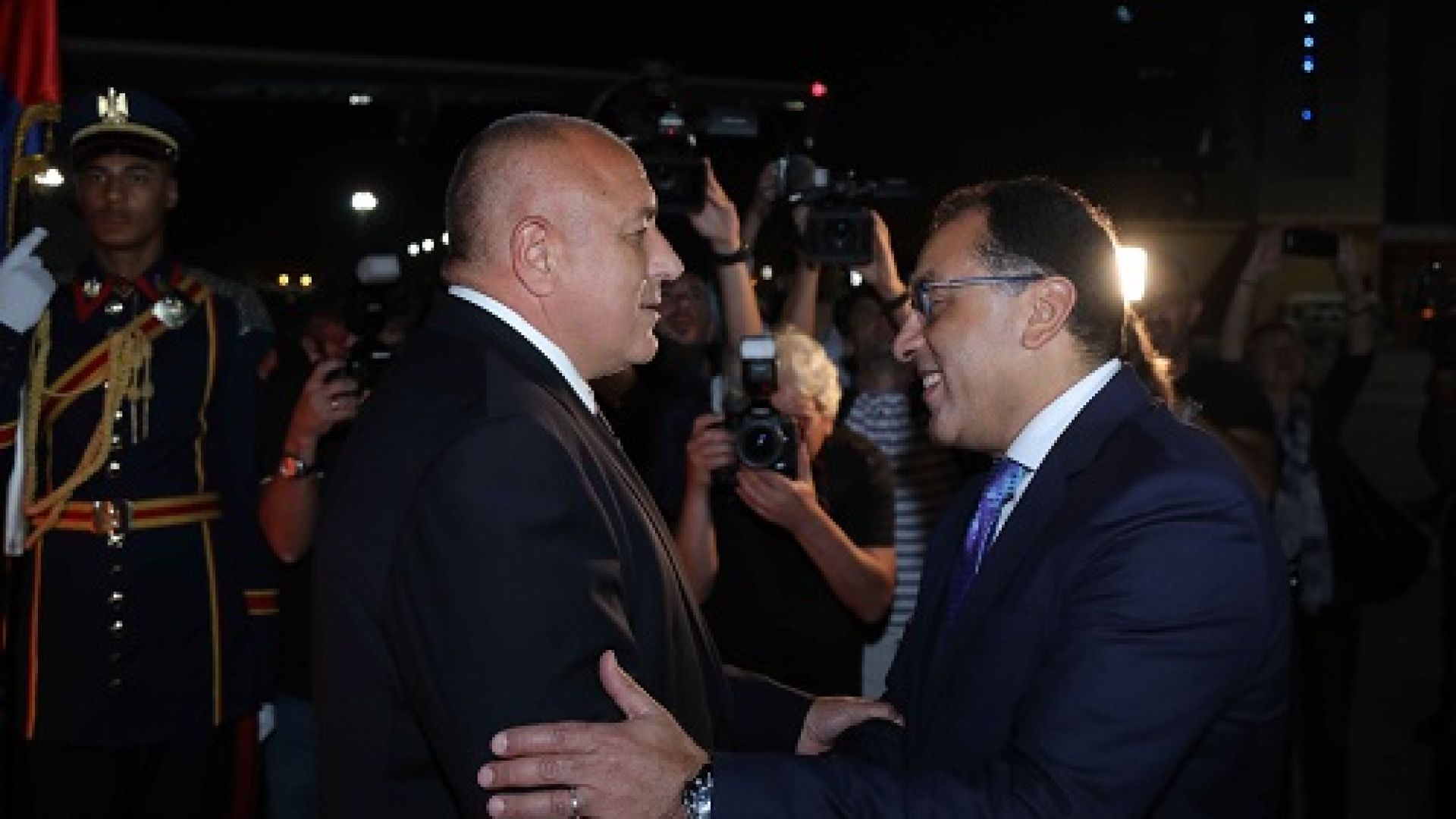 Министър председателят Бойко Борисов пристигна на официално посещение в Кайро Египет