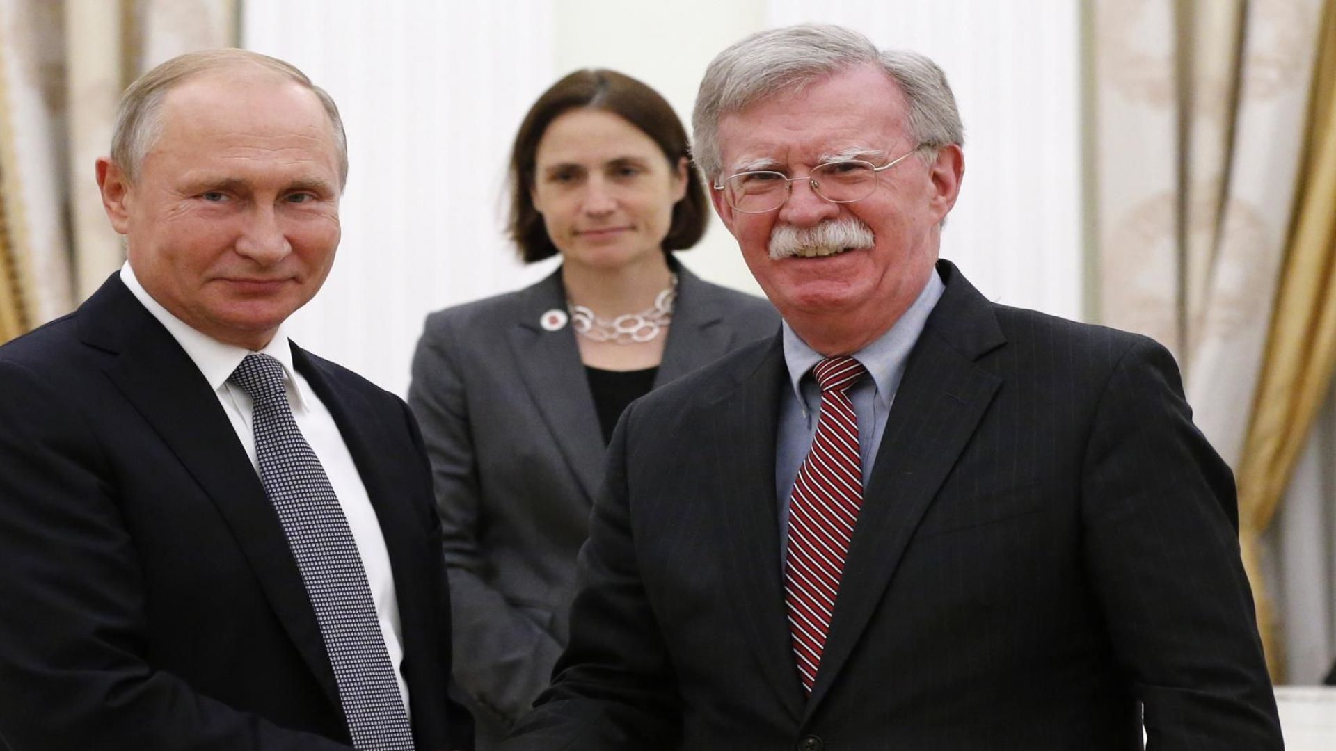 По време на срещата си с Джон Болтон в Москва