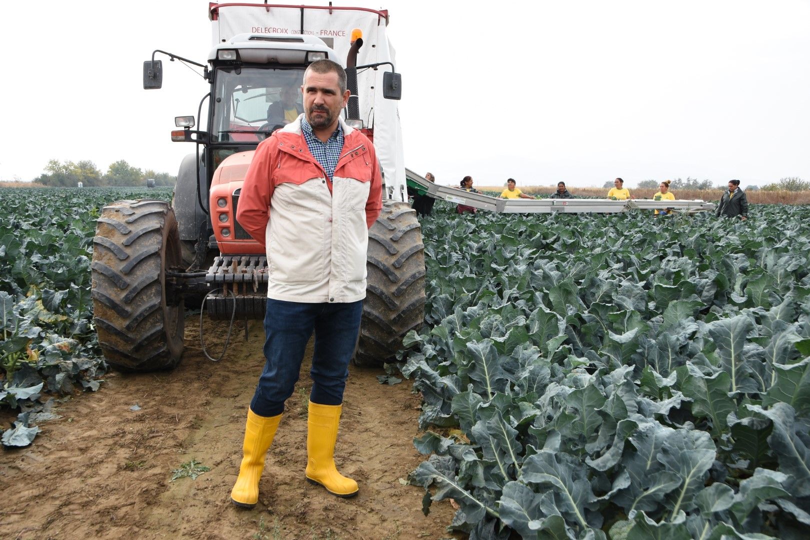 Ивайло Малджански, малък земеделски производител от района на Пловдив