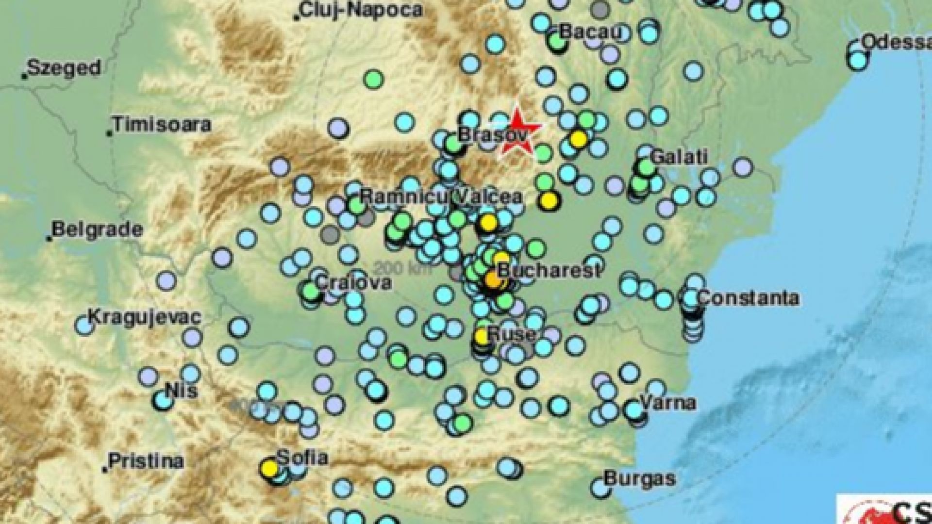 Само за 3 дни два силни труса разлюляха Балканите След