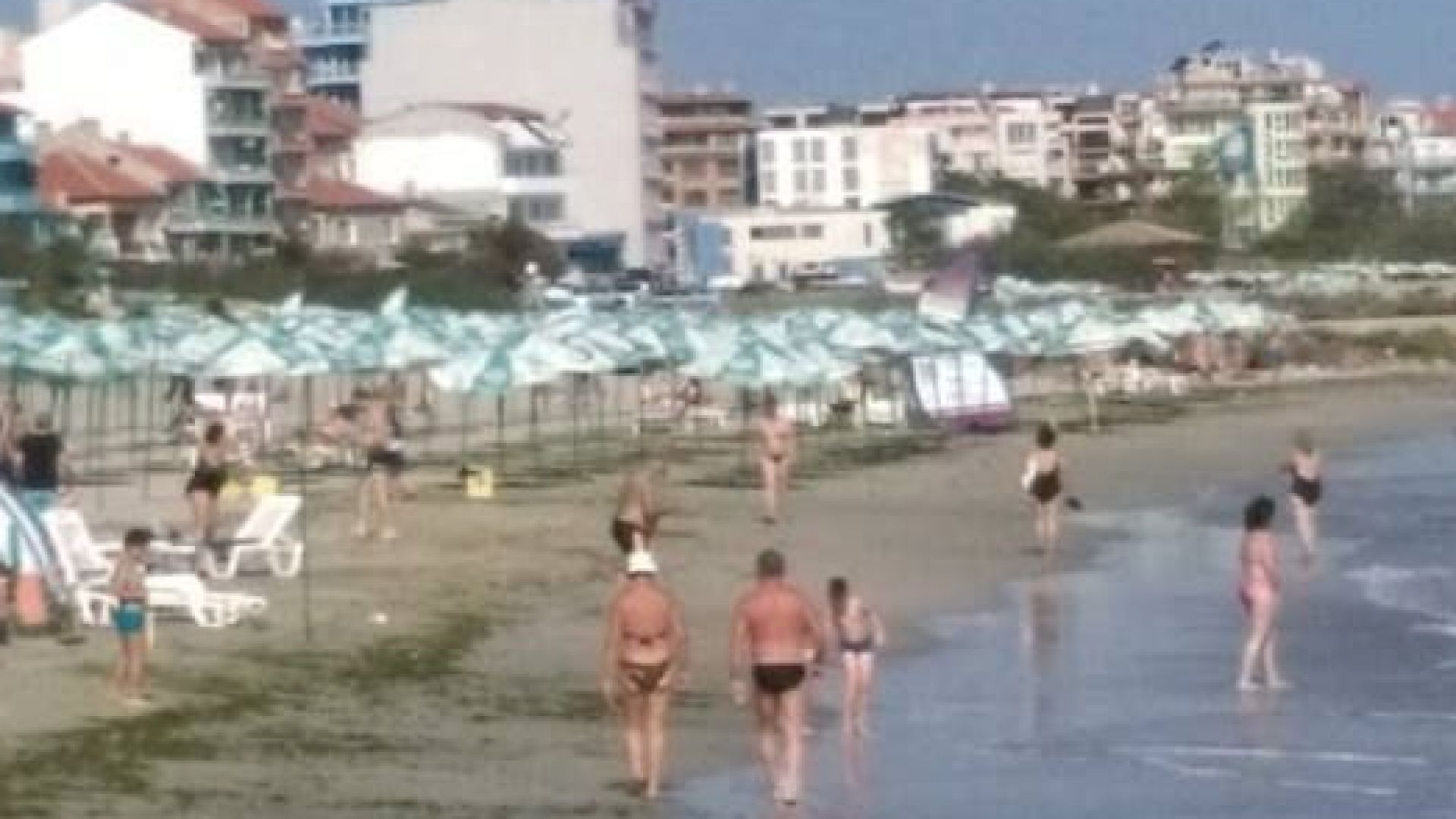 КЗК отряза Поморие за плажа на Маймуняка