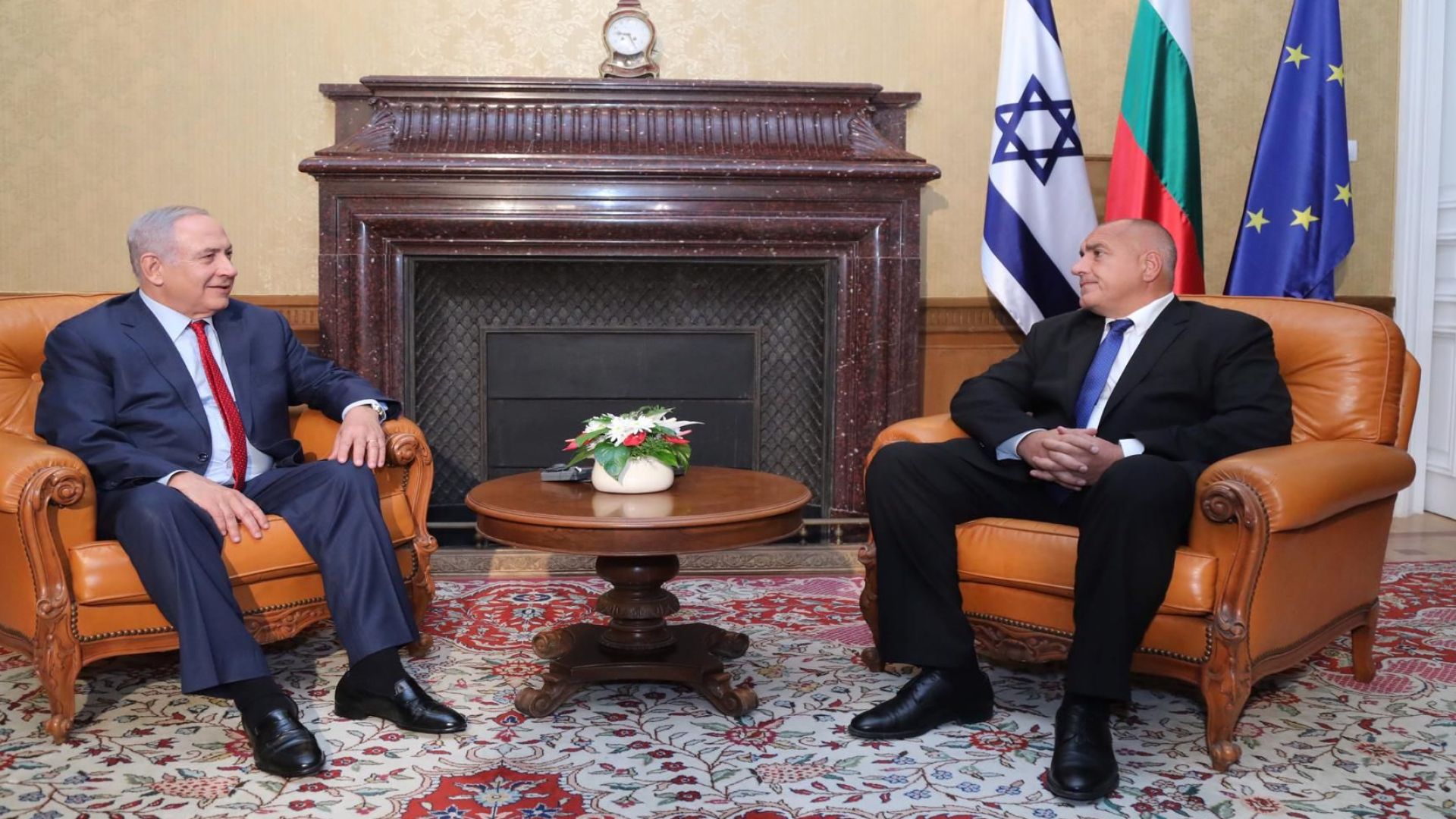 Министър председателят Бойко Борисов проведе телефонен разговор с премиера на Израел