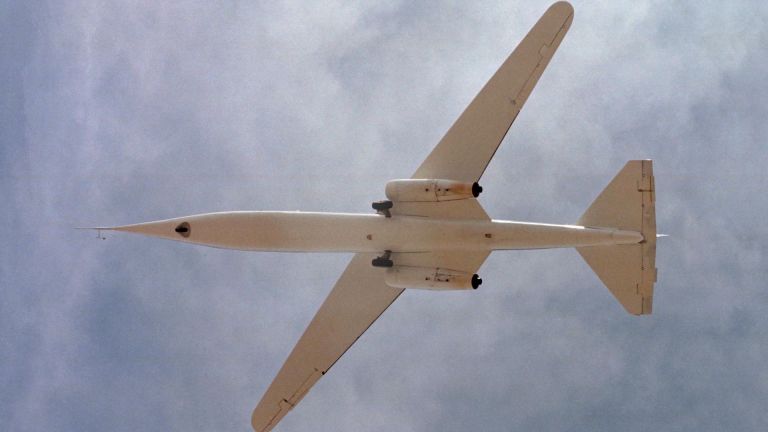 Тайният самолет с асиметрични крила на НАСА (снимки)