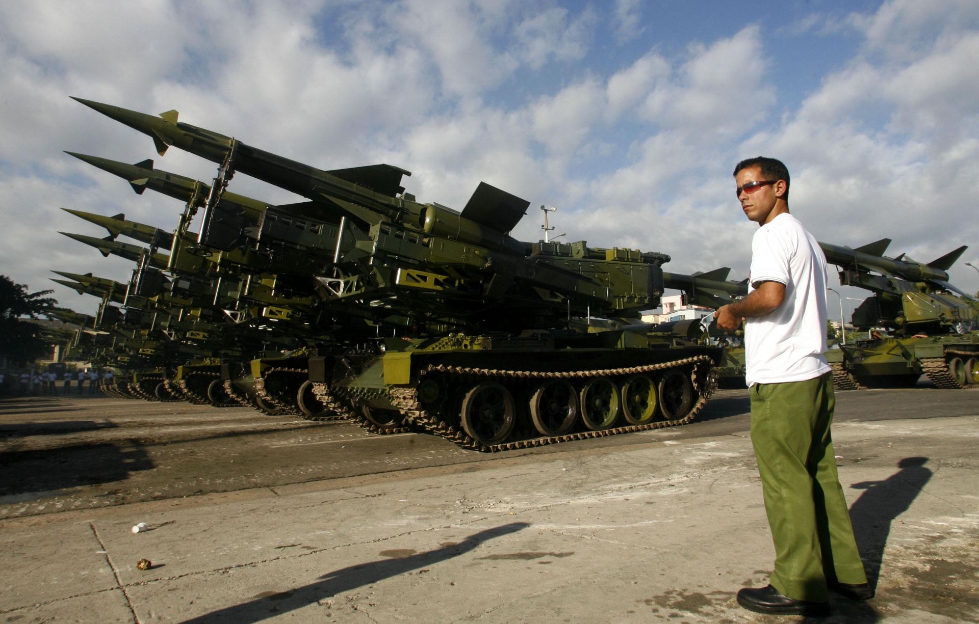 ПВО системата С-125 в Куба