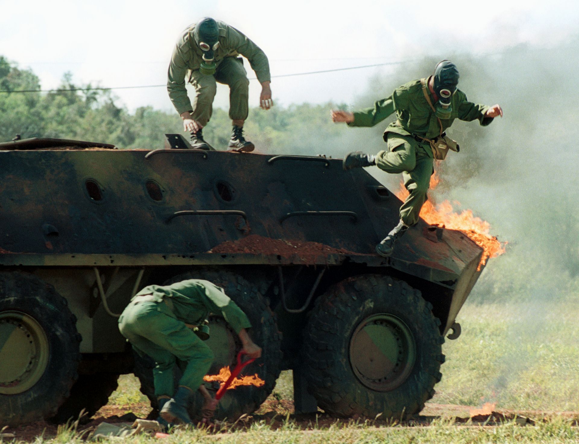 Тренировка на армията на Куба