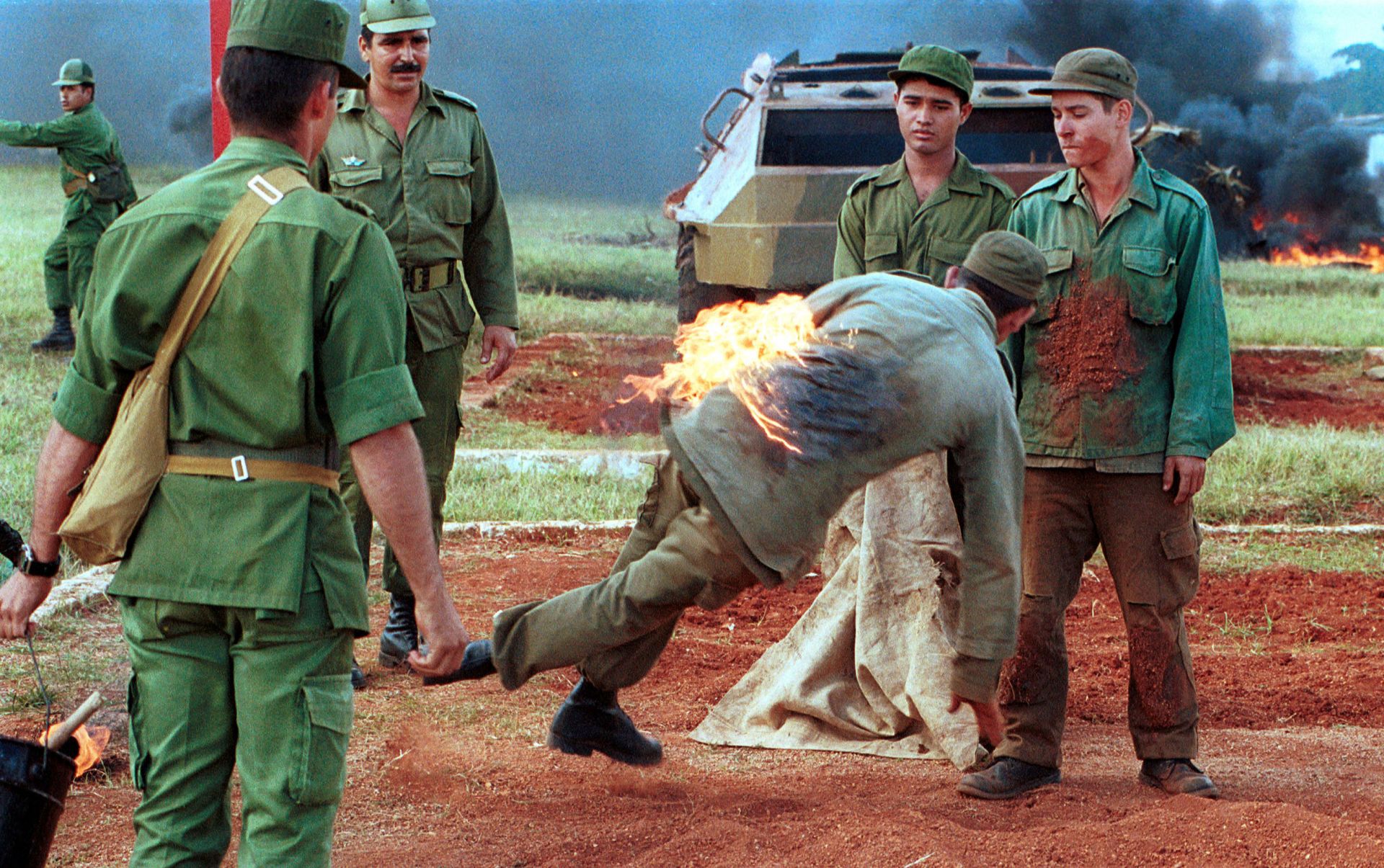 Тренировка на армията на Куба
