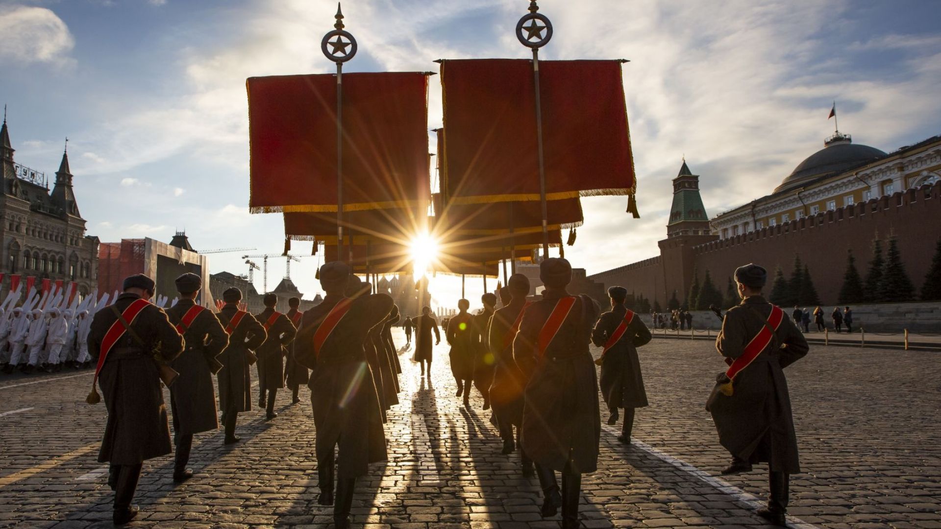 В столицата на Русия се състоя традиционният военен парад -