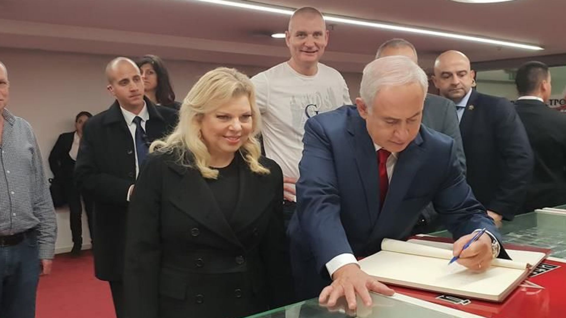 Визитата на израелския премиер Бенямин Нетаняху и съпругата му Сара
