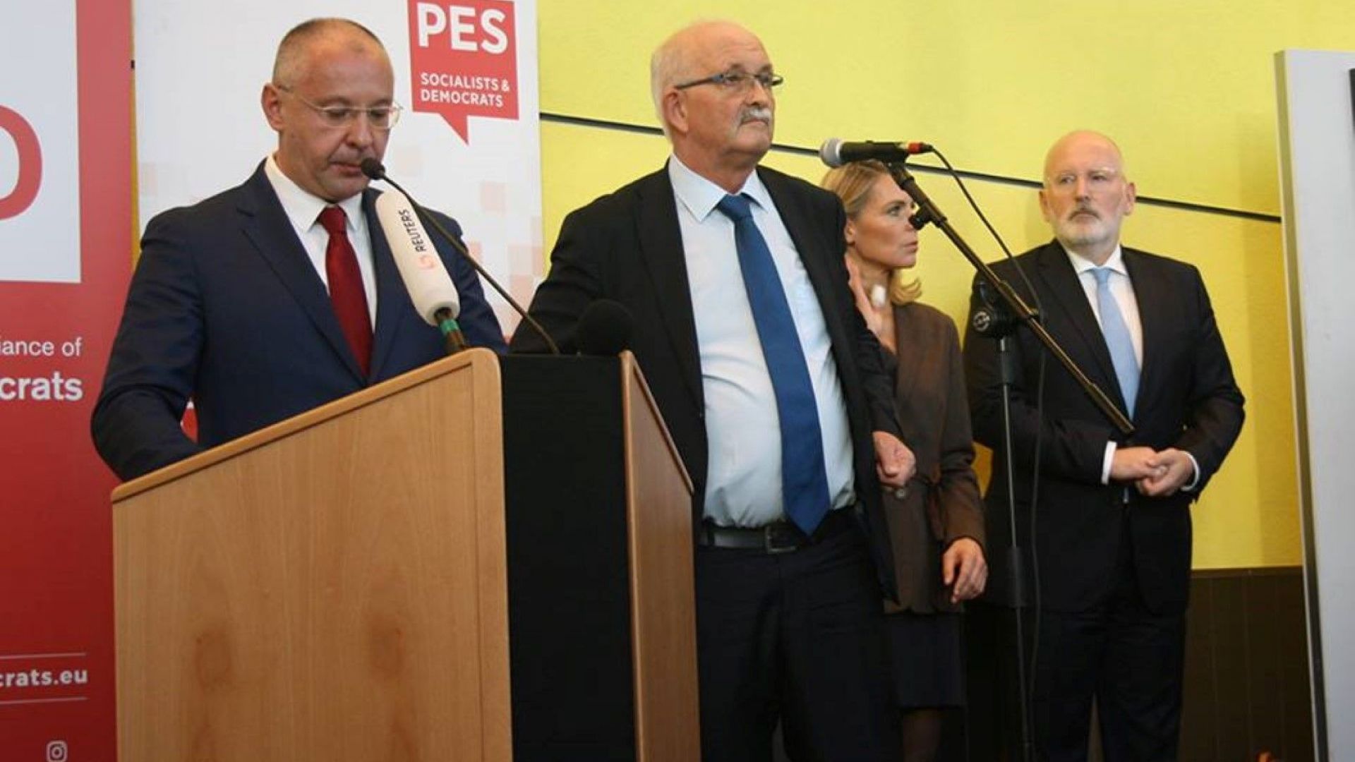 Партията на европейските социалисти ПЕС днес избра за свой водещ