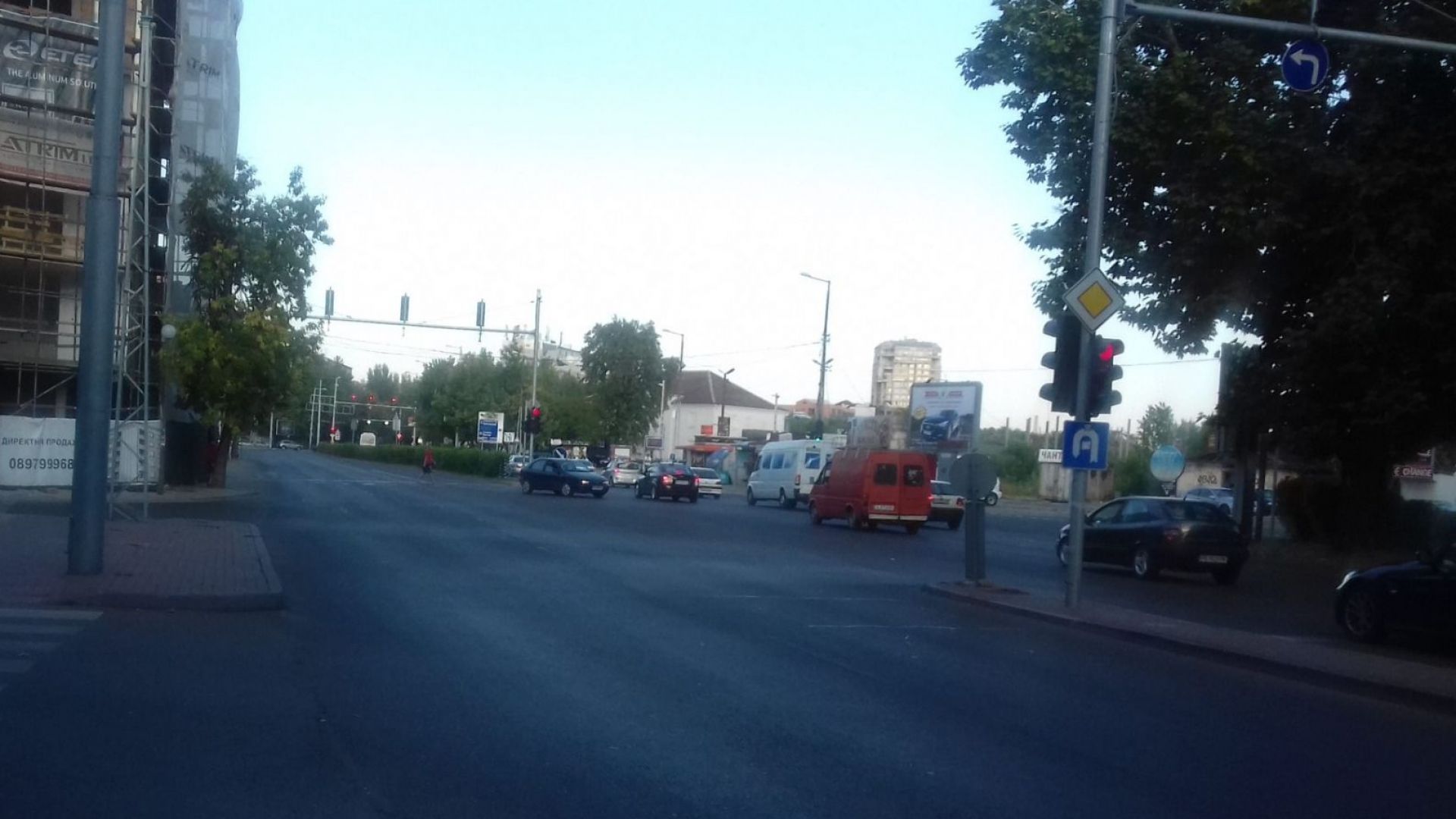 Шофьор на микробус в Пловдив направи умопомрачителна маневра за да