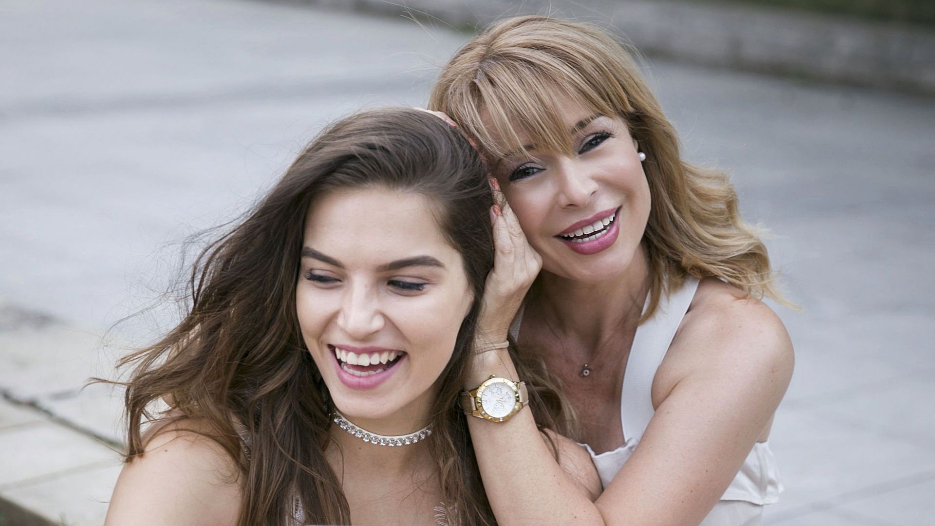 С дъщеря си Лора (Снимка: Жоро Торнев)