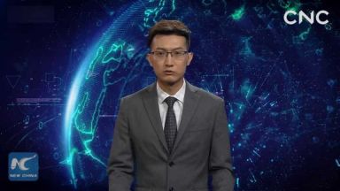 Китай представи първия телевизионен водещ с изкуствен интелект (видео)
