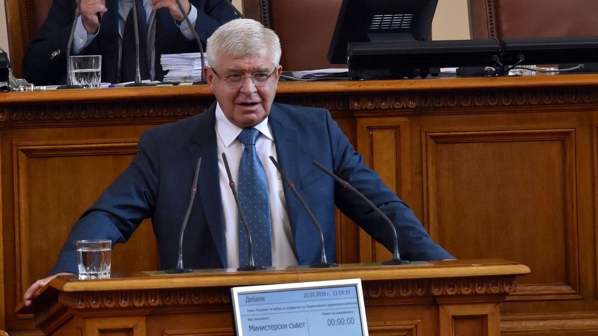 Министърът на здравеопазването Кирил Ананиев изрази по време на парламентарния