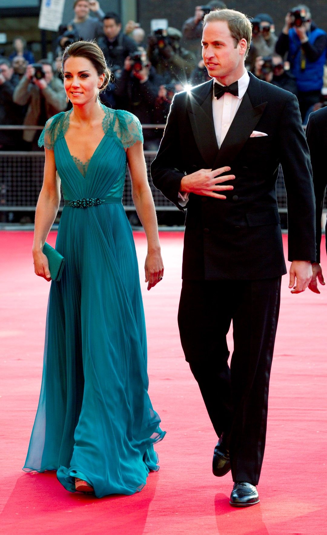 Кейт и принц Уилям през 2012 г.