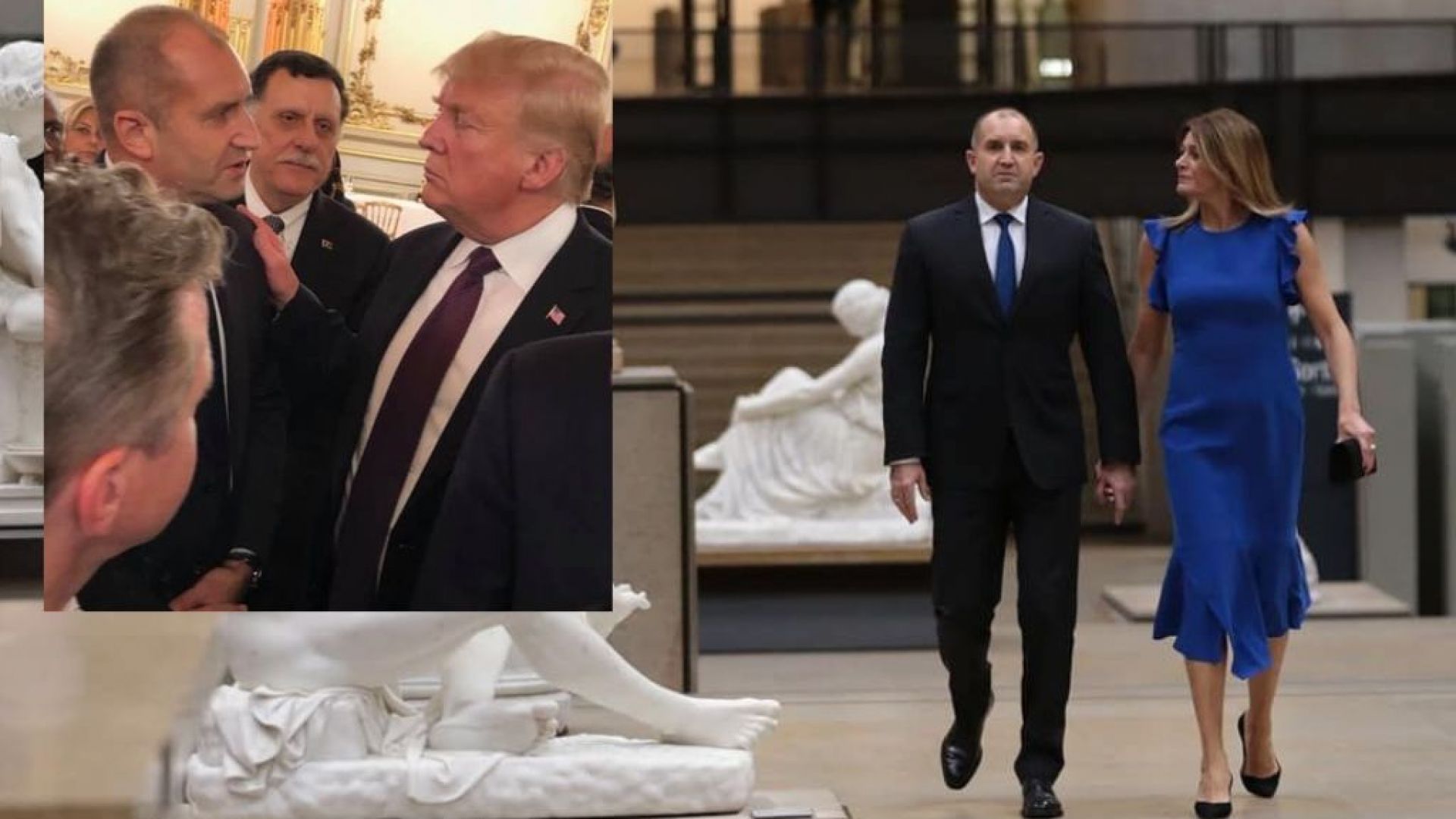 Държавният глава Румен Радев проведе разговор с президента на САЩ