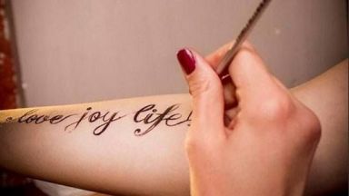 Временните татуировки може да доведат до кожно заболяване