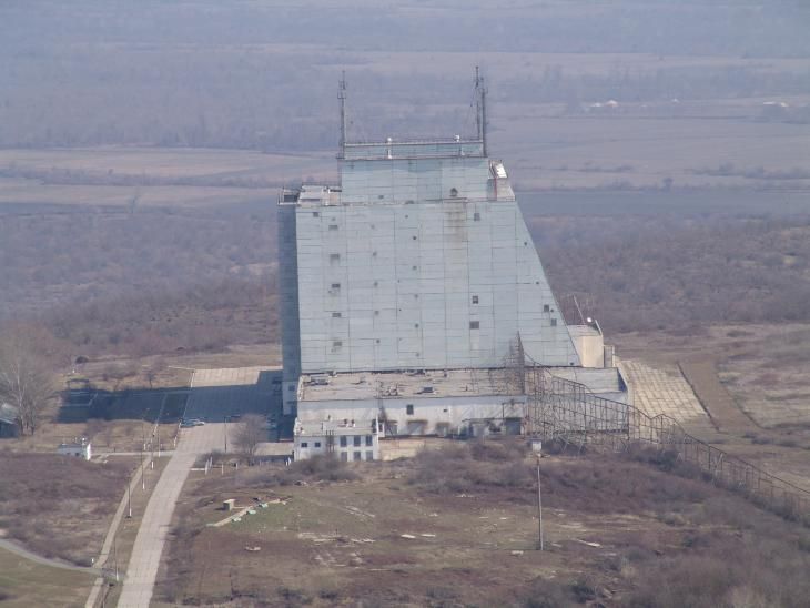 Друга част от радарния комплекс в Казахстан