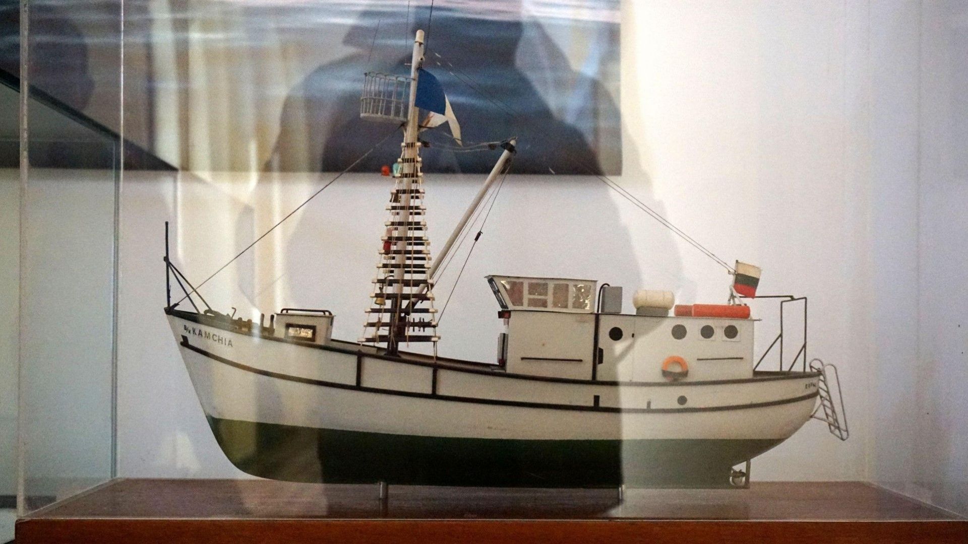 Макет на кораба на експедицията 