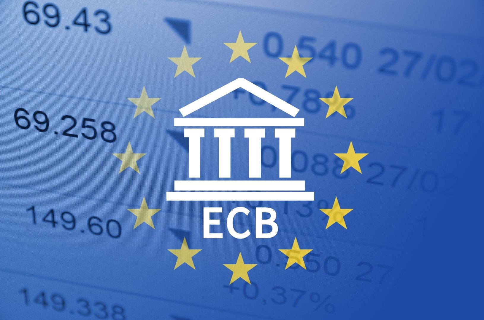 Професионалните анализатори, до които се допитва ЕЦБ, намалиха прогнозите си за икономическия растеж