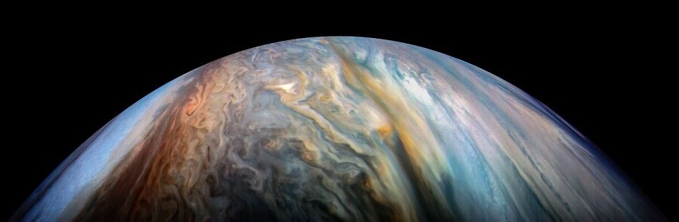 Буря на Юпитер