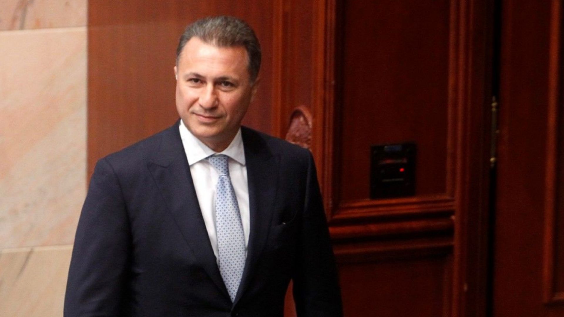 Бившият македонски премиер Никола Груевски и председателят на унгарския Министерски