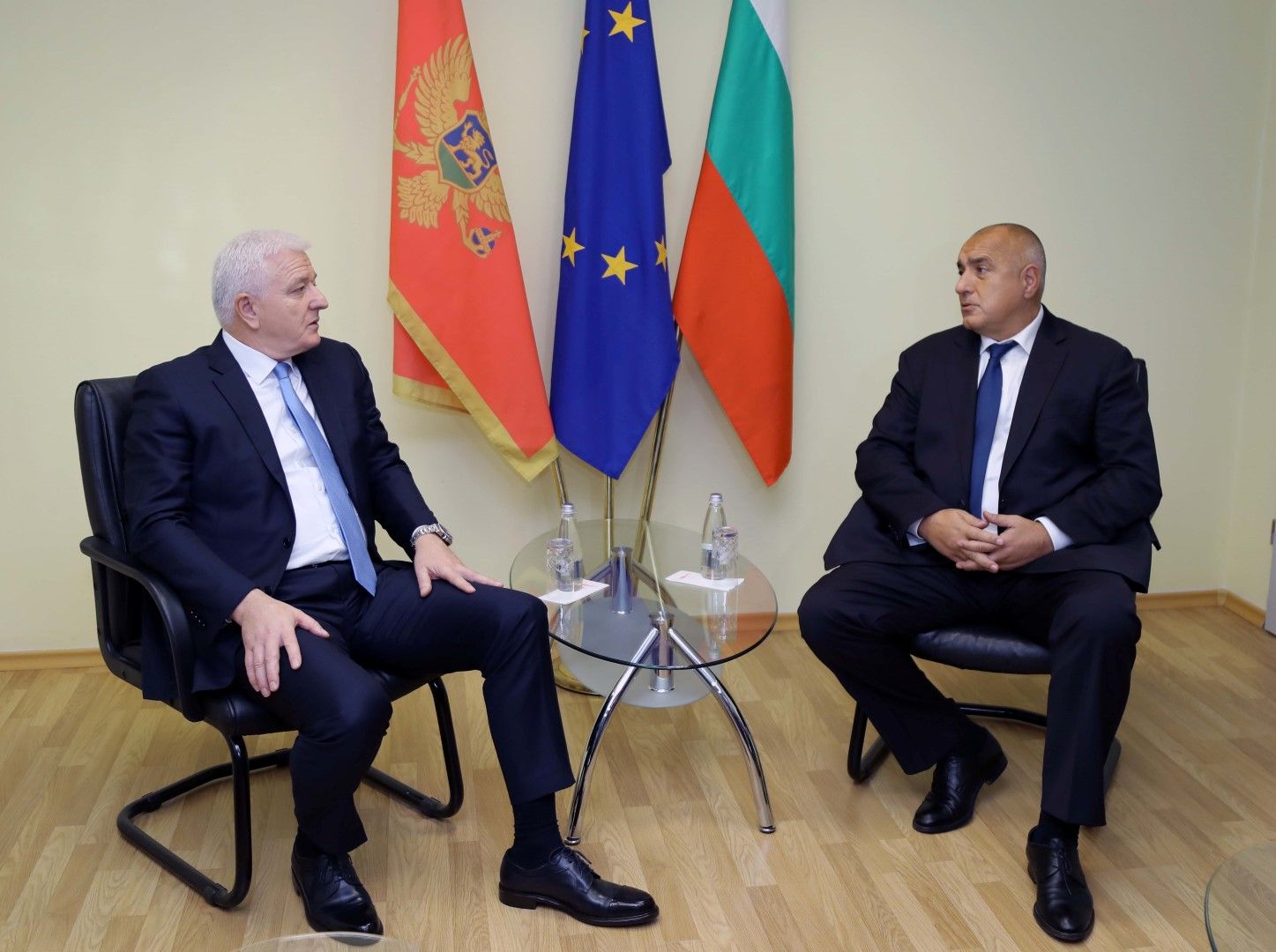 Премиерът Бойко Борисов се срещна с колегата си от Черна гора 