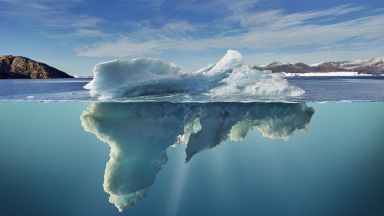 Колко айсберги губи Антарктика за 40 години (видео)