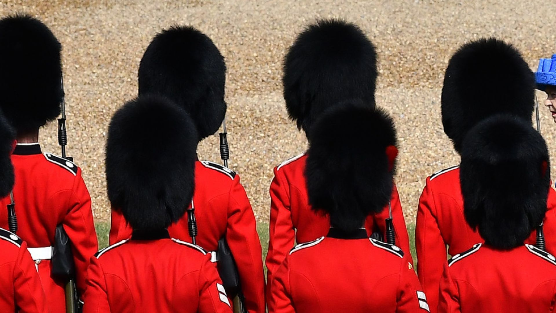 Петима от гвардейците на кралица Елизабет II са арестувани недалеч