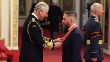 Том Харди получи Ордена на Британската империя