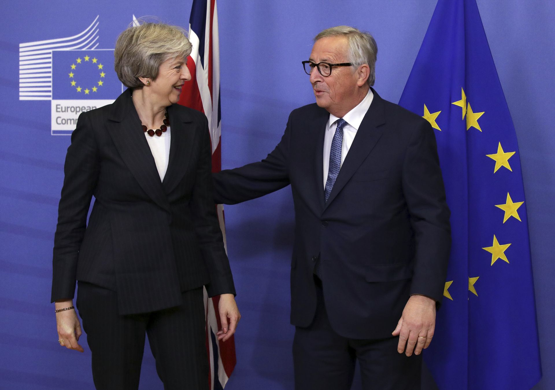 Двамата европейски политици разговаряха преди срещата на върха в неделя