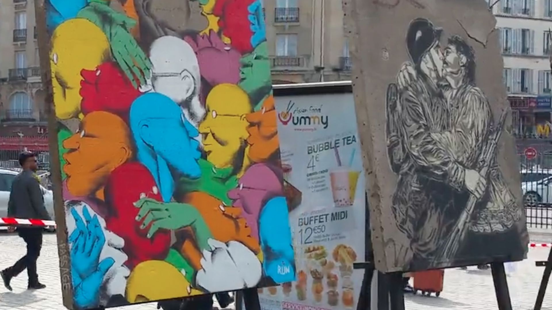 Колекция с фрагменти от Берлинската стена идва в Пловдив Берлинската