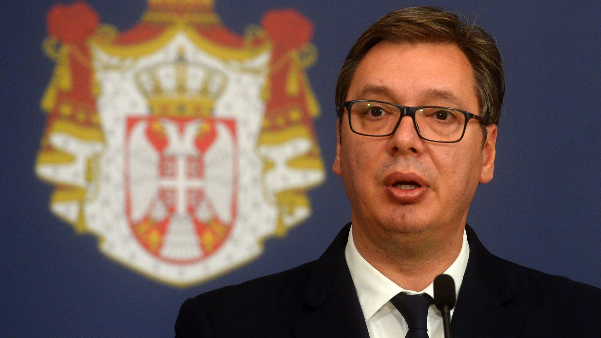 Президентът на Сърбия Александър Вучич от сутринта е свикал на