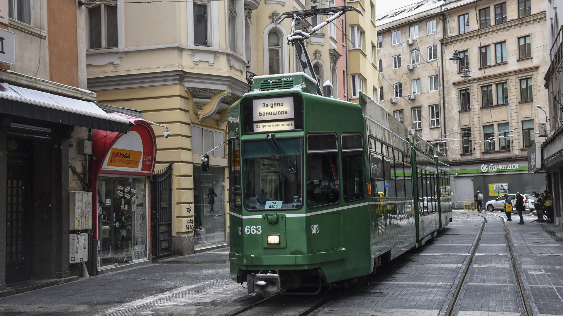 Започна тестът на трамвайното трасе на столичната улица Граф Игнатиев
